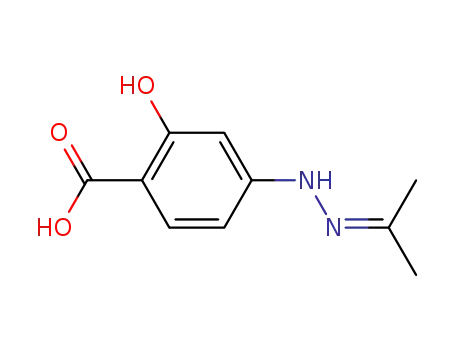Salicylic acid, 4-isopropylidenehydrazino- (6CI)