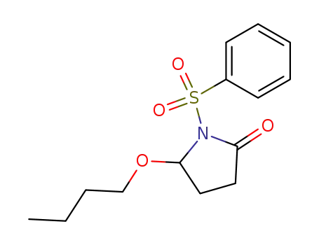 5-Butoxy-1-(phenylsulfonyl)-2-pyrrolidinone