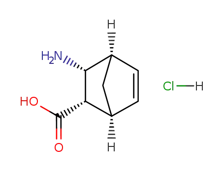 Molecular Structure of 947601-81-2 (DIEXO-3-AMINO-BICYCLO[2.2.1]HEPT-5-ENE-2-CARBOXYLIC ACID HYDROCHLORIDE)