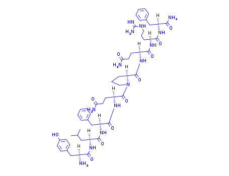 티로실-류실-페닐알라닐-글루타미닐-프롤릴-글루타미닐-아르기닐-페닐알라닌아미드