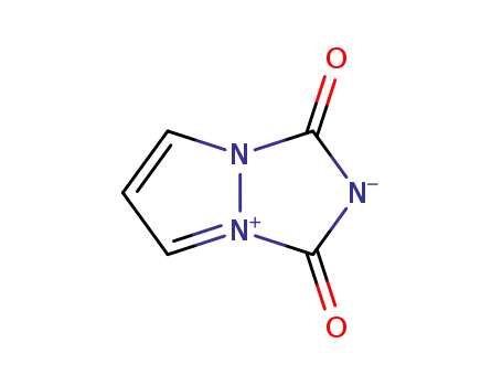 Molecular Structure of 112438-19-4 (1-Oxo-1H-pyrazolo<1,2-a><1,2,4>triazol-4-ium-3-olat)