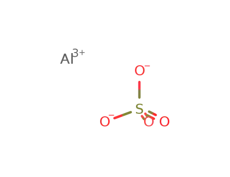 Molecular Structure of 12399-55-2 (Aluminum(1+),[sulfato(2-)-kO]-)
