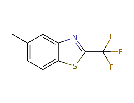 Benzothiazole, 5-methyl-2-(trifluoromethyl)- (9CI)