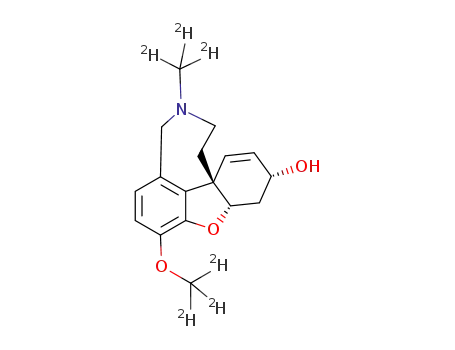 Molecular Structure of 1128109-00-1 (Galanthamine-O-(methyl-d3)-N-(methyl-d3))