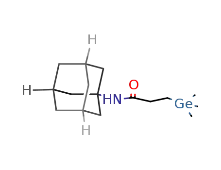 N-(tricyclo[3.3.1.1~3,7~]dec-1-yl)-3-(trimethylgermanyl)propanamide