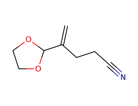 1,3-Dioxolane-2-butyronitrile, -gamma--methylene- (7CI,8CI)