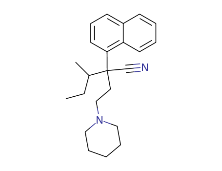 α-(1-Methylpropyl)-α-(2-piperidinoethyl)-1-naphthaleneacetonitrile