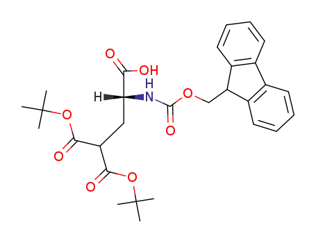 Molecular Structure of 111662-65-8 (FMOC-D-GLA(OTBU)2-OH)
