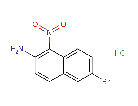 C<sub>10</sub>H<sub>7</sub>BrN<sub>2</sub>O<sub>2</sub>*ClH