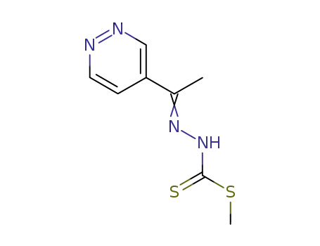 methyl 2-[1-(4-pyridazinyl)ethylidene]hydrazinecarbodithioate
