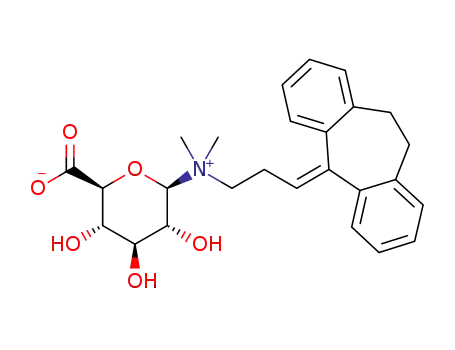 Molecular Structure of 112806-33-4 (amitriptyline N-glucuronide)
