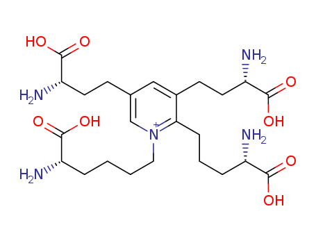 2-amino-6-[3,5-bis(3-amino-4-hydroxy-4-oxobutyl)-2-(4-amino-5-hydroxy-5-oxopentyl)pyridin-1-ium-1-yl]hexanoic acid