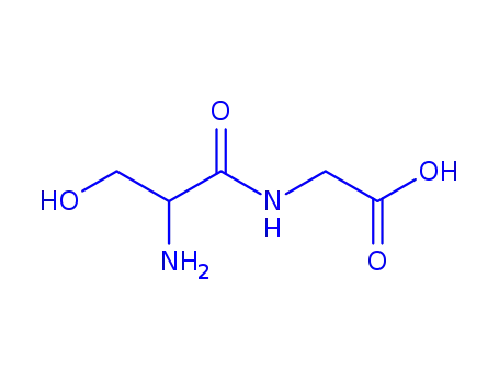 Glycine, N-D-seryl- (9CI)