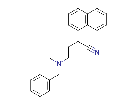 1-Naphthaleneacetonitrile,a-[2-[methyl(phenylmethyl)amino]ethyl]-