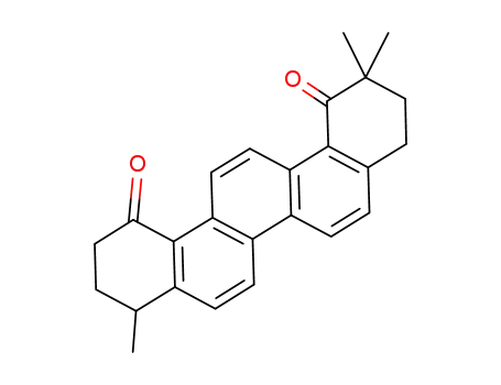2,2,9-Trimethyl-1,2,3,4,9,10,11,12-octahydropicen-1,12-dion