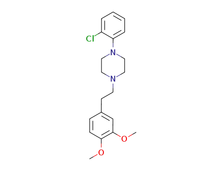 Molecular Structure of 1243-33-0 (Mefeclorazine)