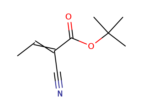 2-Butenoic acid,2-cyano-, 1,1-dimethylethyl ester