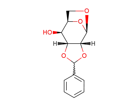 .beta.-L-Allopyranose, 1,6-anhydro-2,3-O-(phenylmethylene)-