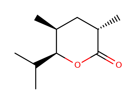 (3S,5S,6S)-tetrahydro-6-isopropyl-3,5-dimethylpyran-2-one