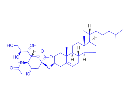 5-acetamido-2-(5-chloesten-3β-yl)-3,5-dideoxy-D-glycero-β-D-galacto-nonulopyranosonic acid