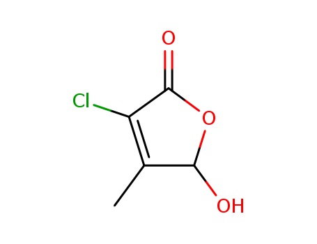 2(5H)-Furanone,3-chloro-5-hydroxy-4-methyl-