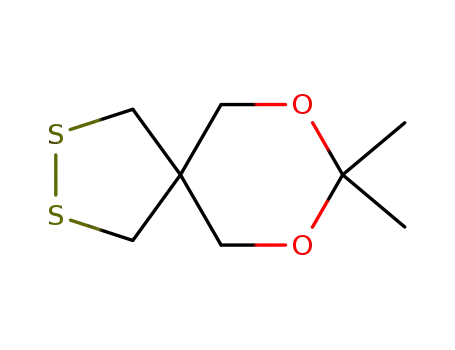 8,8-dimethyl-7,9-dioxa-2,3-dithiaspiro-[4.5]decane