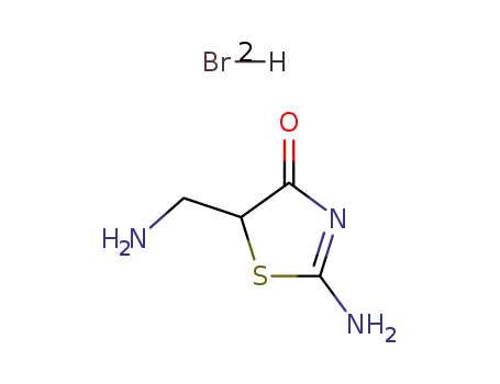 2-Amino-5-(aminomethyl)-4(5H)-thiazolone dihydrobromide
