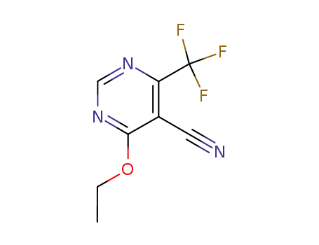 5-Pyrimidinecarbonitrile,4-ethoxy-6-(trifluoromethyl)-(9CI)