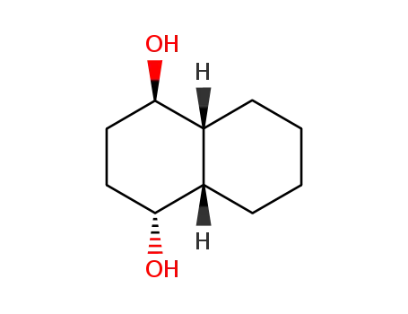 Molecular Structure of 1127-50-0 ((+/-)-1c.4t-Dihydroxy-(4arH,8acH)-decalin)