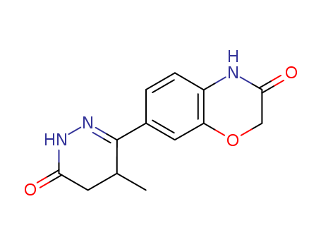 2H-1,4-Benzoxazin-3(4H)-one,7-(1,4,5,6-tetrahydro-4-methyl-6-oxo-3-pyridazinyl)-