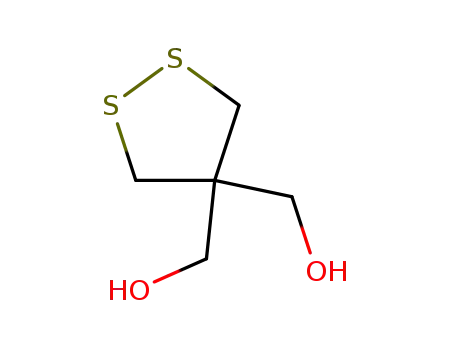 Molecular Structure of 1121-96-6 (1,2-dithiolane-4,4-diyldimethanol)