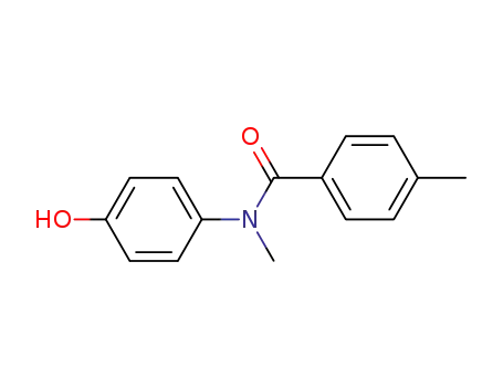 Molecular Structure of 1148-53-4 (N-(4-HYDROXYPHENYL)-N,4-DIMETHYLBENZAMIDE)