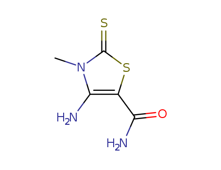 4-AMINO-3-METHYL-2-THIOXO-2,3-DIHYDRO-1,3-THIAZOLE-5-CARBOXAMIDE