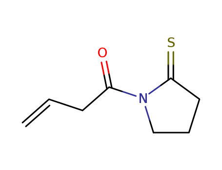 2-PYRROLIDINETHIONE,1-(1-OXO-3-BUTENYL)-