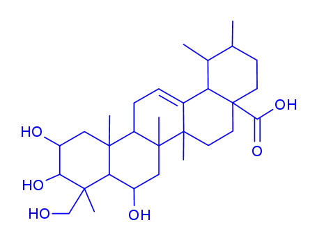 Molecular Structure of 18449-41-7 (Madecassic acid)