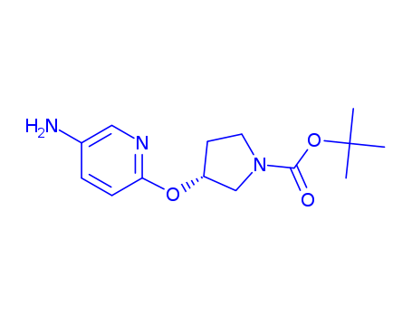 (S)-tert-Butyl 3-(5-aminopyridin-2-yloxy)pyrrolidine-1-carboxylate