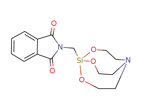 1H-Isoindole-1,3(2H)-dione, 2-(2,8,9-trioxa-5-aza-1-silabicyclo(3.3.3)undec-1-ylmethyl)-