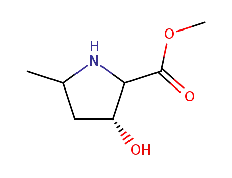L-Proline, 3-hydroxy-5-methyl-, methyl ester, (2alpha,3beta,5alpha)- (9CI)