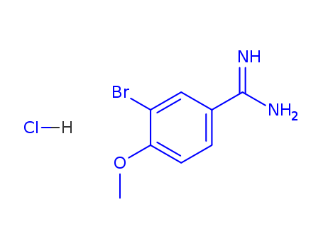 3-chloro-4-methoxybenzamidine hydrochloride