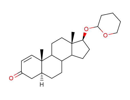 Molecular Structure of 1247-69-4 (1-Testosterone tetrahydropyran)