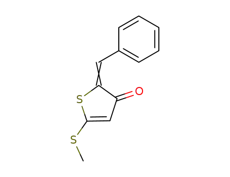 2-Benzylidene-5-(methylsulfanyl)thiophen-3(2H)-one