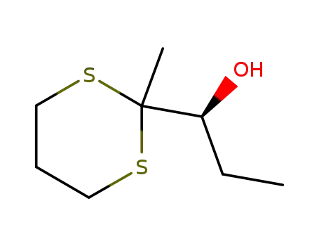 (-)-(S)-1-(2-methyl-1,3-dithian-2-yl)propan-1-ol