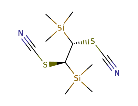 meso-1,2-bis(thiocyanato)-1,2-bis(trimethylsilyl)ethane