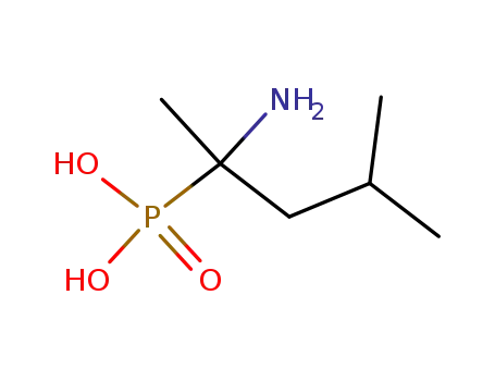 Molecular Structure of 125078-18-4 ((1-AMINO-1,3-DIMETHYLBUTYL)PHOSPHONIC ACID)