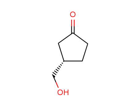 Cyclopentanone,3-(hydroxymethyl)-, (3S)-