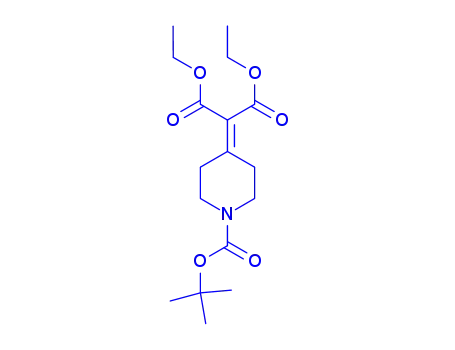디에틸 2-(1-(tert-부톡시카르보닐)피페리딘-4-일리덴)말로네이트
