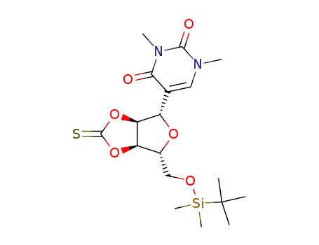 5'-O-(tert-butyldimethylsilyl)-1,3-dimethyl-2',3'-O-thiocarbonylpseudouridine