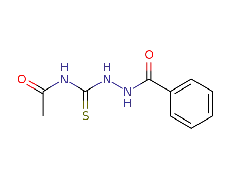 N-[(2-benzoylhydrazino)carbothioyl]acetamide