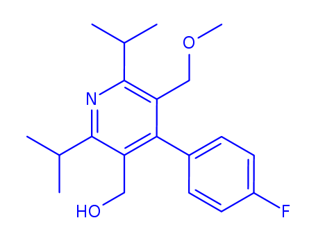 2,6-Diisopropyl-4-(4-fluorophenyl)-3-hydroxymethyl-5-methoxypyridine