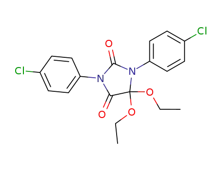 1,3-BIS(4-클로로페닐)-5,5-디에톡시-2,4-이미다졸리딘디온
